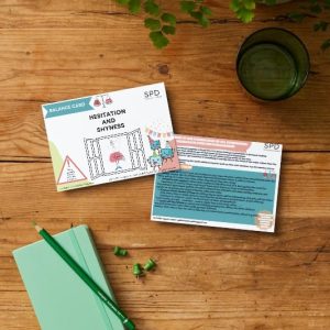 Behaviour Balance Cards - Hesitation and Shyness